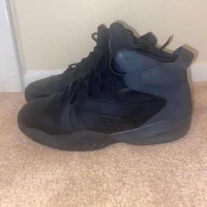 All Black Matte Jordan’s